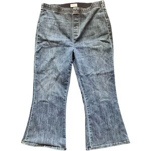 Pilcro Flare Women's Jeans in Classic Blue